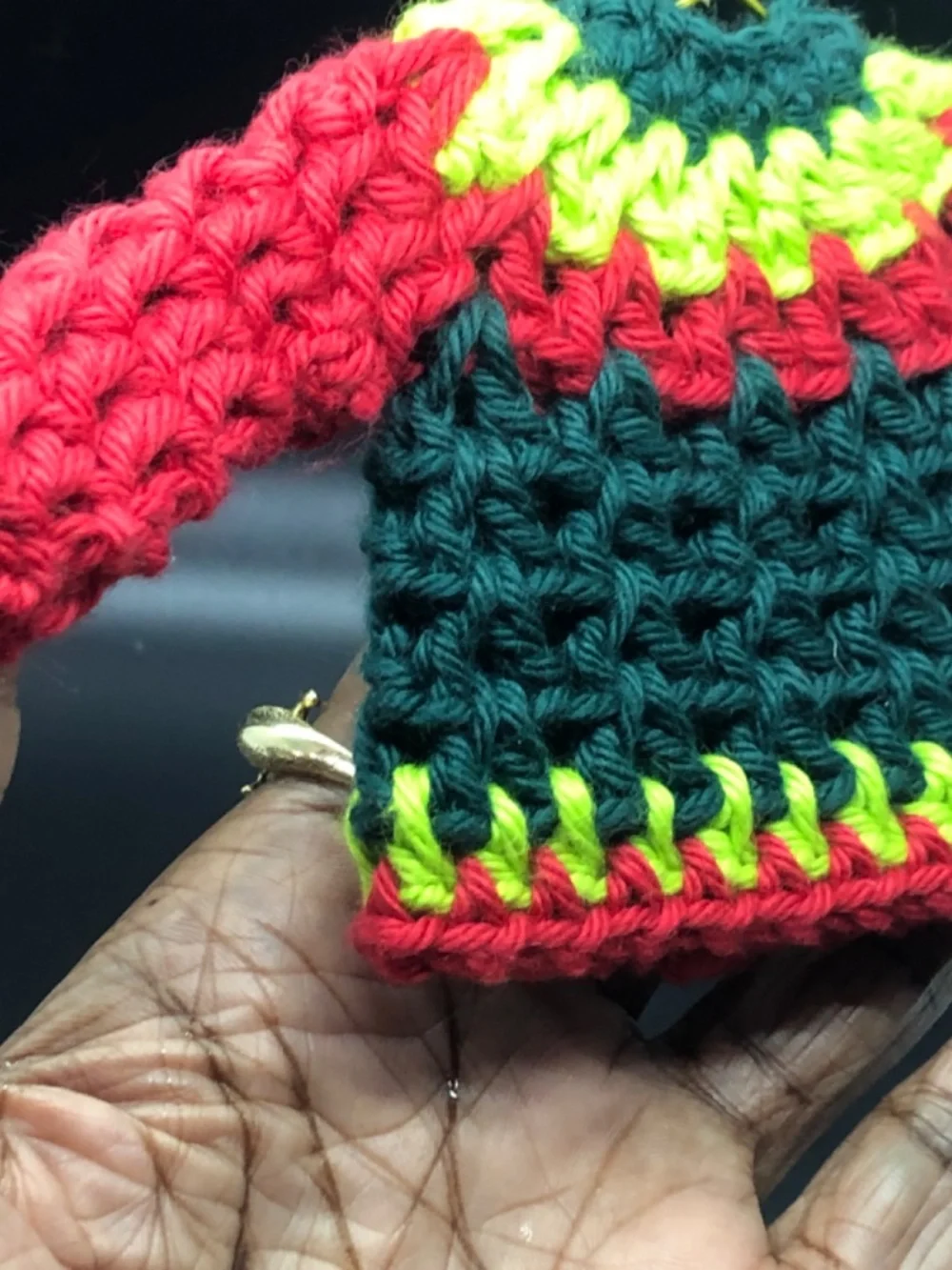 Mini Crochet Sweater Ornament, Gift Tag, Bag Accessory